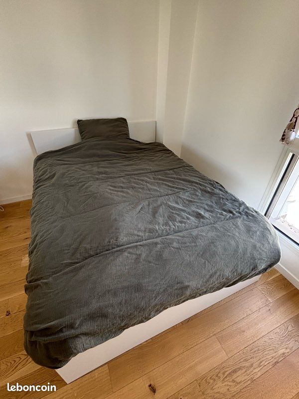 Lit et matelas 140 x 190 - Emma (image 2)