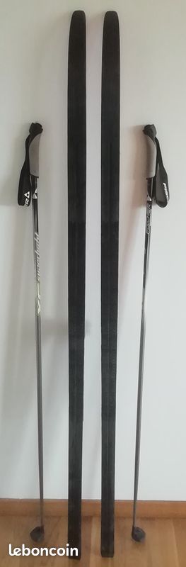 Skis de Fond + Bâtons + Chaussures de ski (image 2)