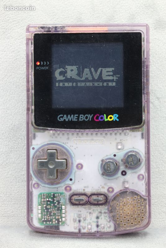 Game boy color transparente (image 1)