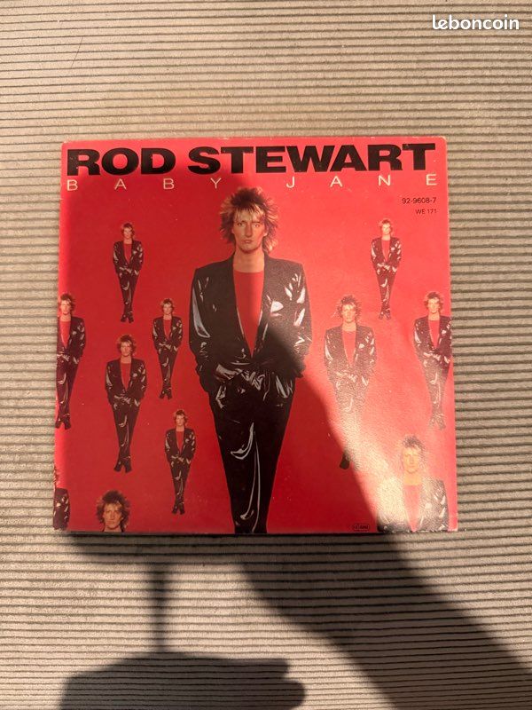 Vinyle 45 Tours Rod Stewart Baby Jane (image 1)