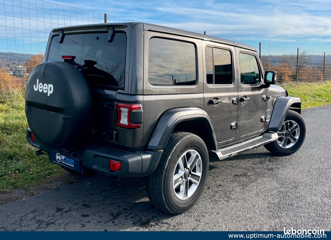 JEEP WRANGLER III 2.2 MULTIJET 200ch UNLIMITED SAHARA 4X4 BVA / Pack confort / Origine France (image 2)