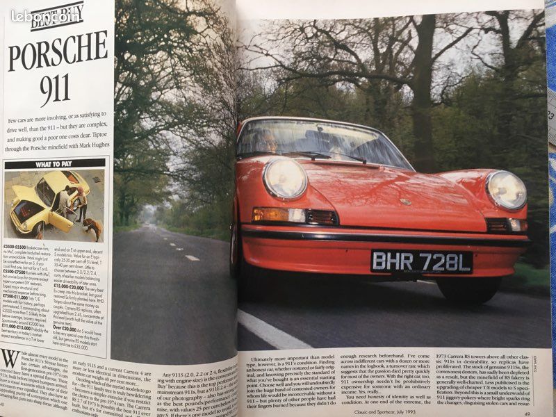 Porsche. 911. Classic car 1993. … (image 3)