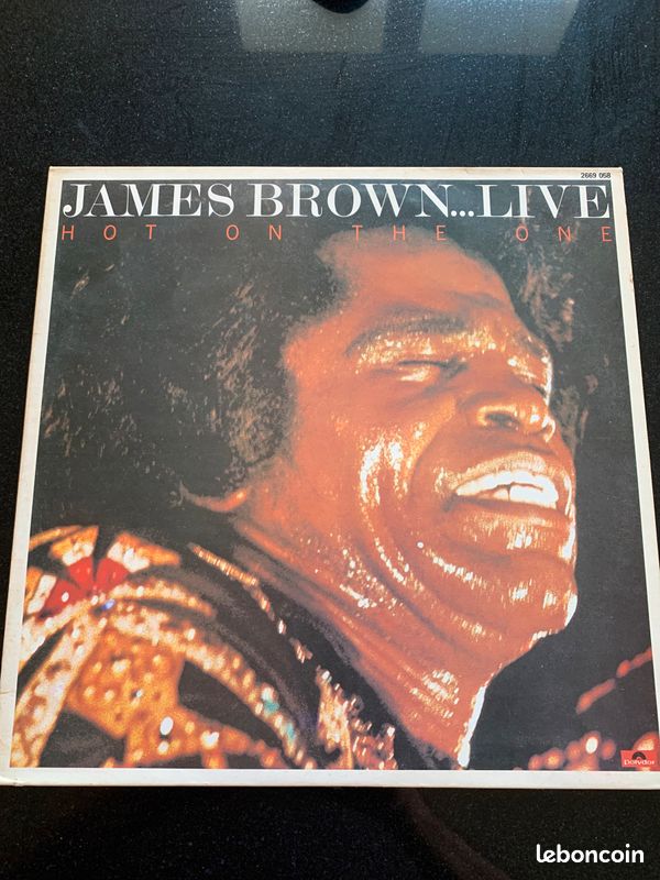 Disque vinyle soul funk James Brown live 1980 (image 1)
