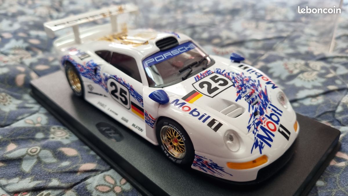 Voiture De Slot Scalextric 1/32 - Porsche GT1 Le Mans - Marque Fly