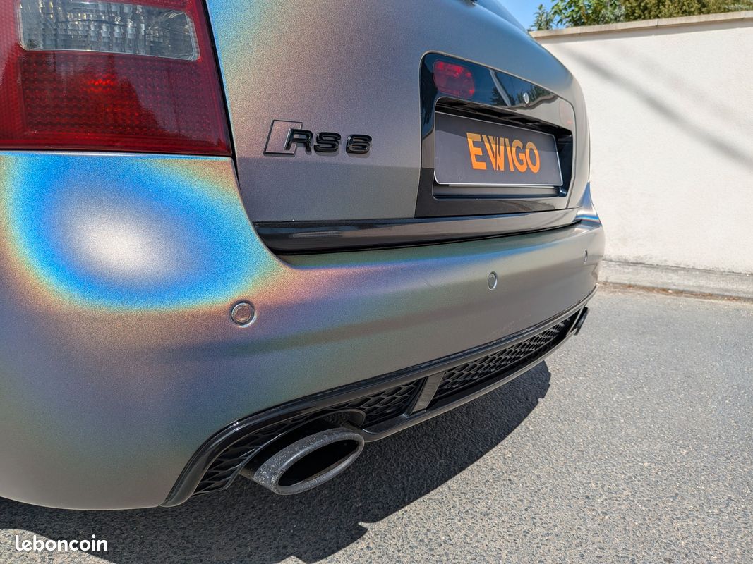 Audi rs6 avant 4.2 450 ch quattro bva pneu plaquettes et disques neufs distrib ok rien a prevoir garantie (image 25)