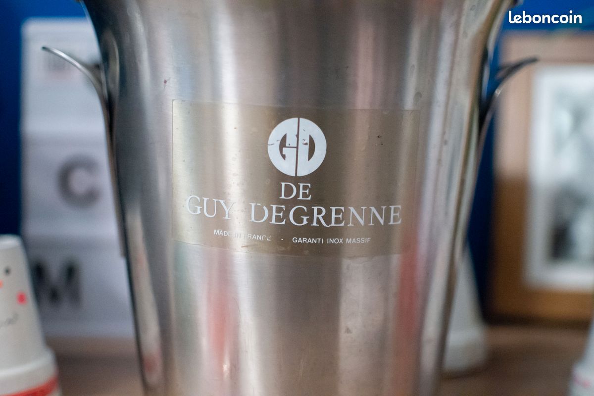 Sot à champagne Guy Degrenne en inox made in France pas cher (image 3)