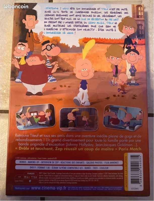 Dvd titeuf le film (image 1)