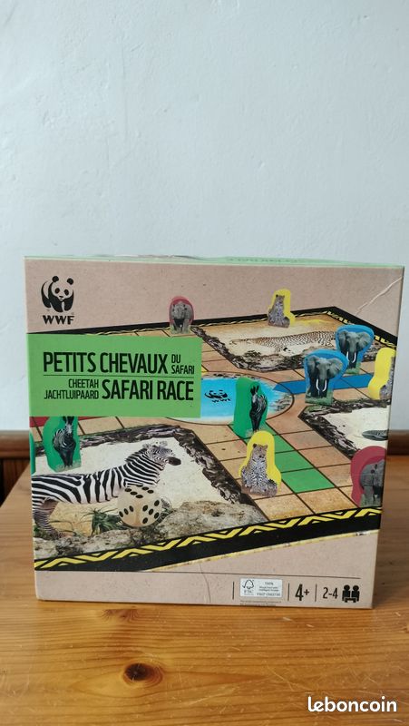 Jeu de petits chevaux du safari WWF (image 1)