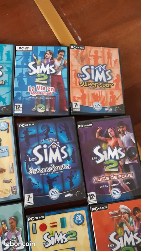 Lot de 15 jeux Sims pour PC (image 5)