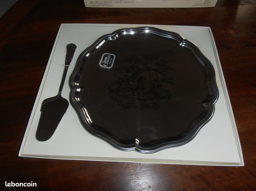 Service à tarte Louis XV Jean Couzon neuf (image 1)