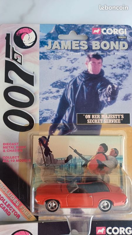 Corgi 1/64 Scale 99261, 99654, 99651, 99657, 99655 James Bond 007