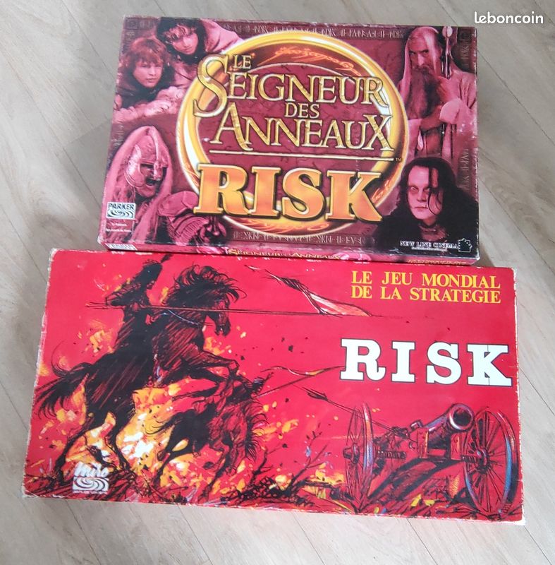Risk Le Seigneur Des Anneaux - Jeu De Société Complet - Parker - Occasion