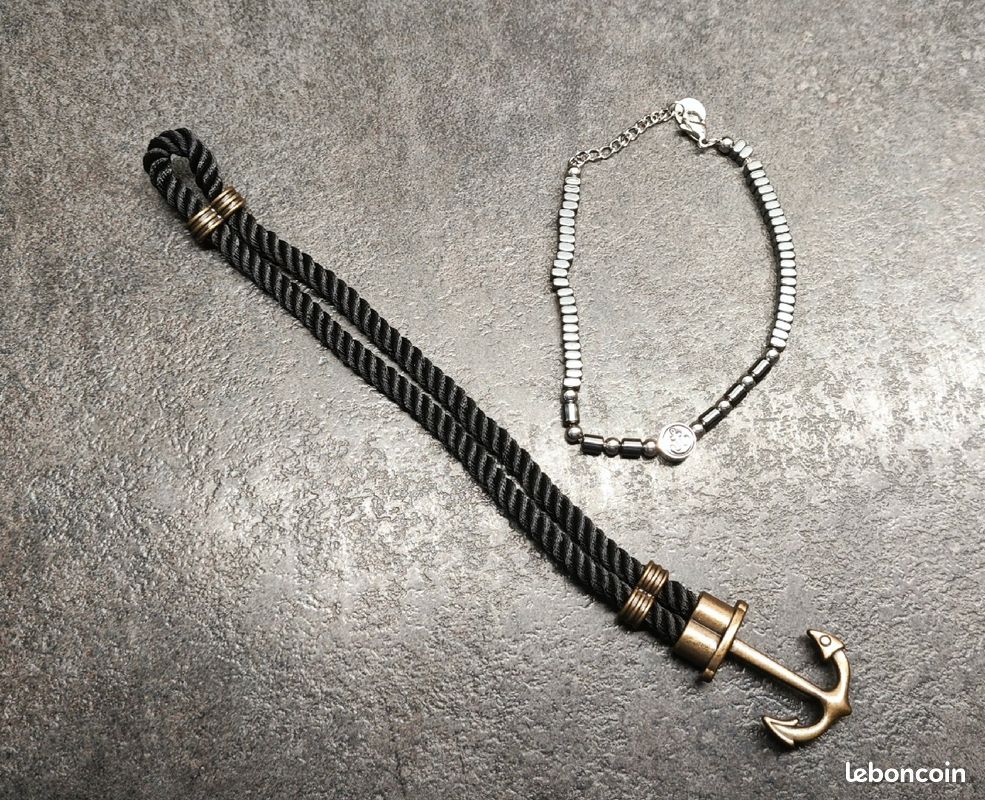 2 Bracelets neuf homme (image 1)