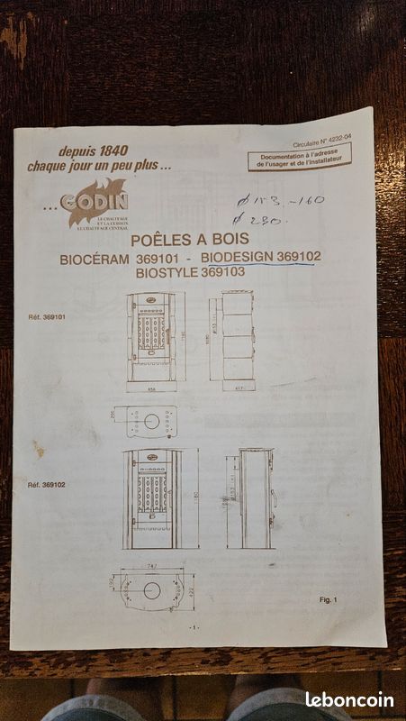 Poêle à bois Godin (image 4)