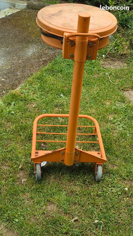O-Spring Support De Sac Poubelle Jaune - Kit Complet Pour Sacs Jusqu'à 120 Litres - Cuisine, Jardin, Camping