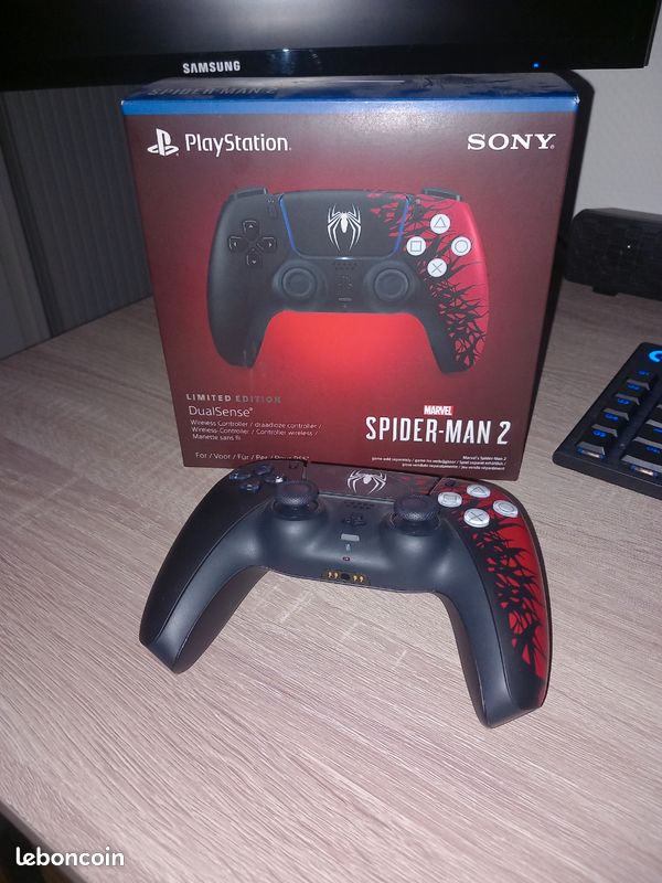Manette ps5 dualsense Edition Spider-Man 2 neuf - Consoles