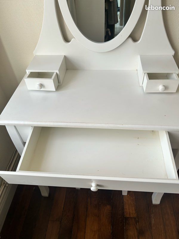 Coiffeuse avec tabouret (image 3)