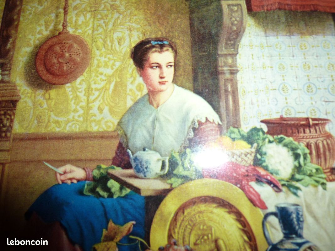 Ancienne boite en métal de la "Belle Jardinière" (image 3)