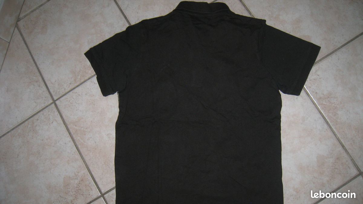 Polo a col puma noir - 12 ans (image 3)