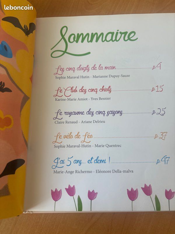Histoire pour les 5 ans livre pour fêter les 5 ans d’un enfant (image 5)