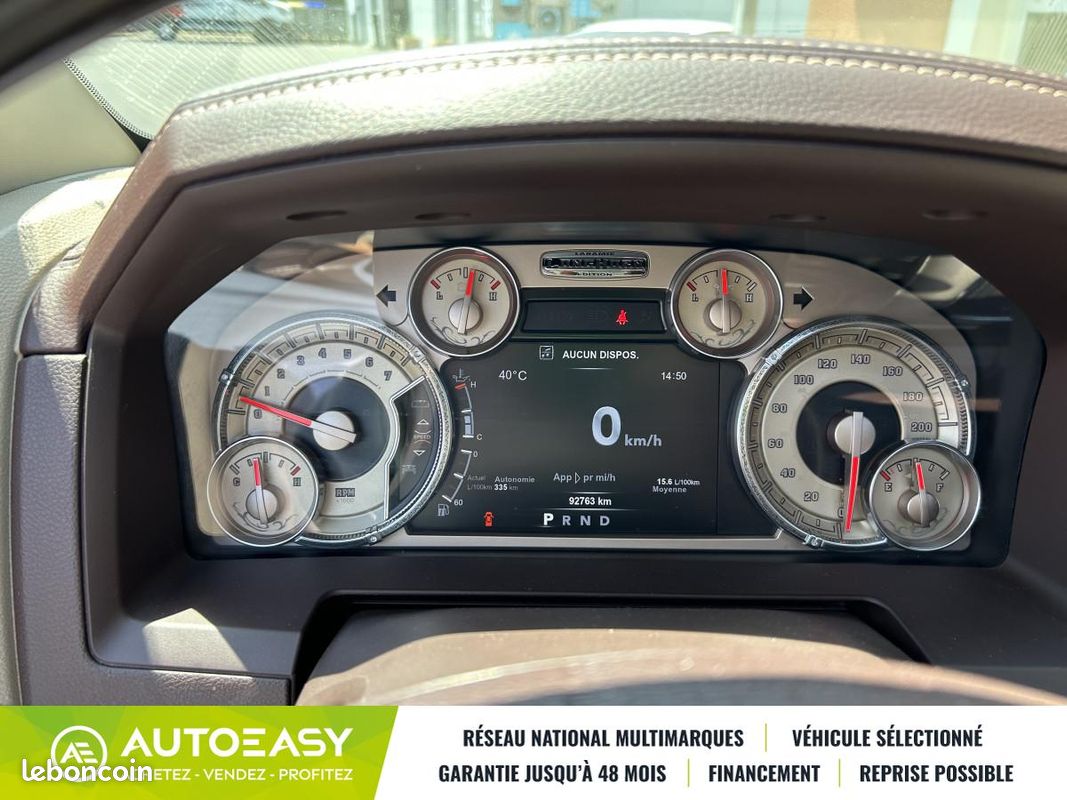 Dodge RAM 1500 Longhorm 5.7 V8 hemi 395 cv GPL (image 24)