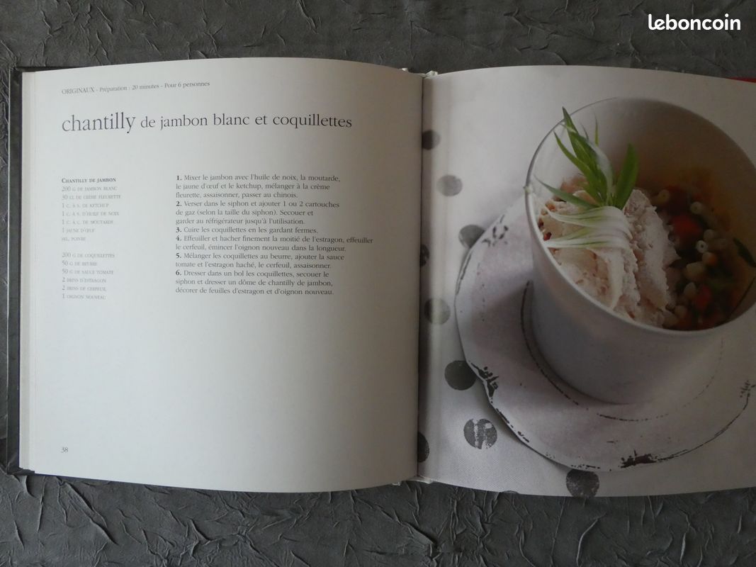 " Espumas & Chantilly "1 livre de recettes (image 6)