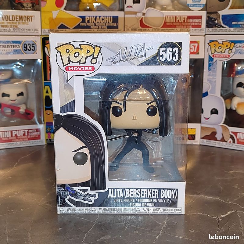 Funko Pop ALITA Berserker Body 563 Battle Angel Collection