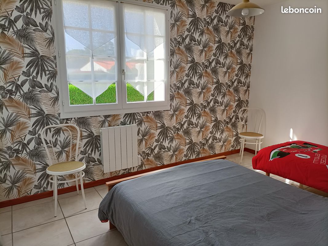 Maison 500m de la plage,terrain clos, 6 pers.,tennis (image 11)