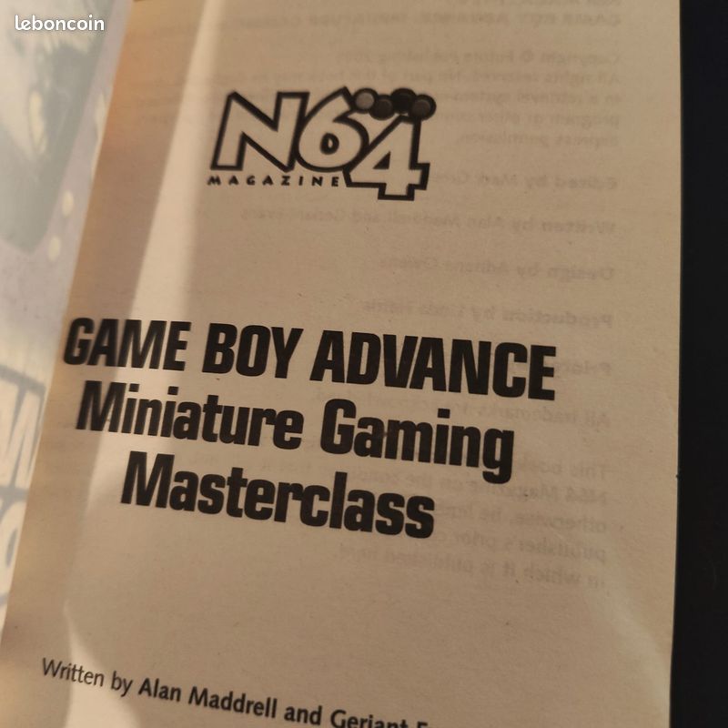 Magazine N64 Magazine – Supplément Game Boy Advance (image 5)
