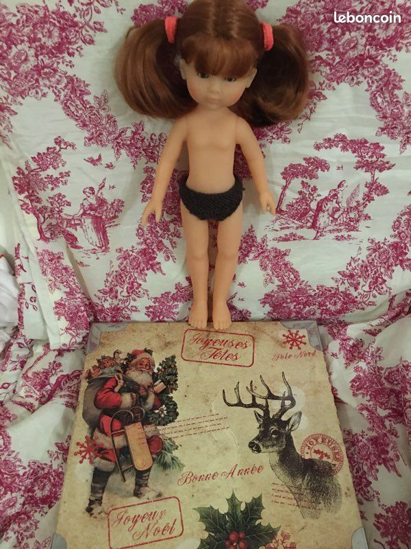 poupee corolle neuve 33cm les cheries clara rare tenue origine pites