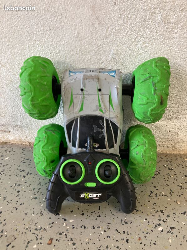 Voiture télécommandée Exost 360 Tornado verte Jeux Jouets