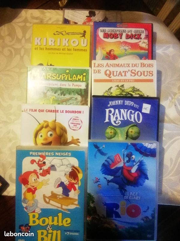 Je vends lot dessins animes (image 3)