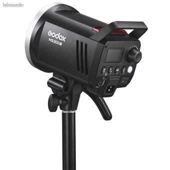 Kit 2 Studio Flash Godox MS300V-F Noir et Blanc (image 3)