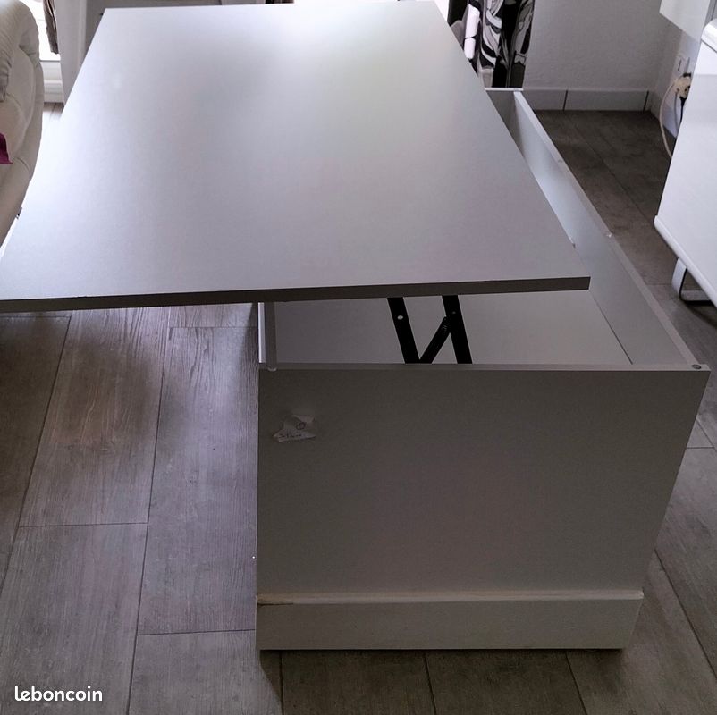 Table basse relevable extensible renforcée (image 3)