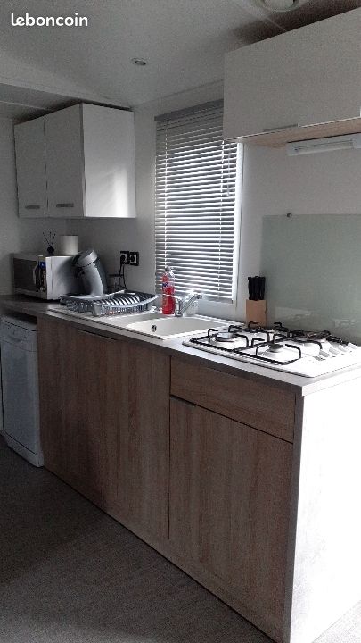 Mobilhome 6/8 pers - climatisé - location Sanguinet (image 8)