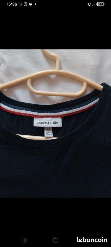 Tee-shirt lacoste (image 3)