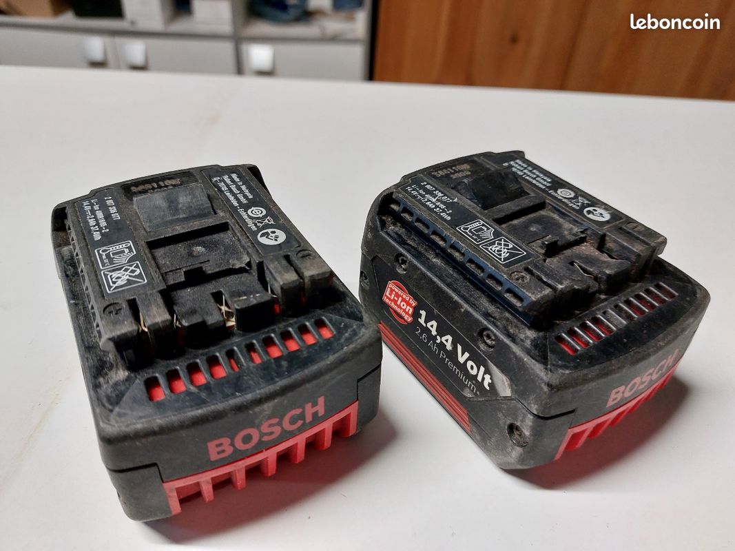 2 batteries Bosch 14,4V (image 1)