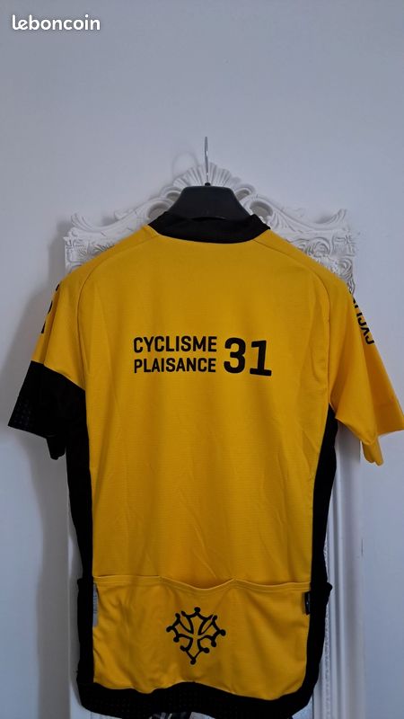 MAILLOT CYCLISTE VELO Tricots Rocher 10Eme Paris Nice Adp