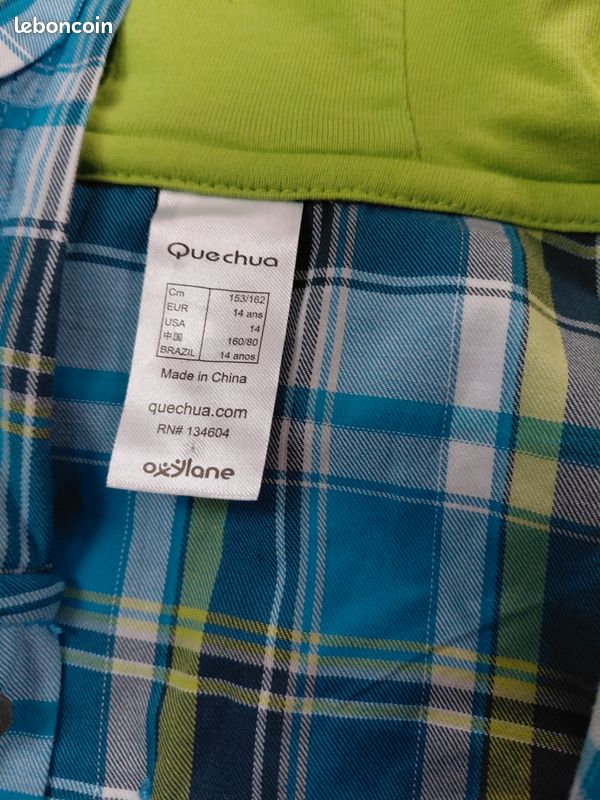 Chemise oxylane quechua neuve (image 3)
