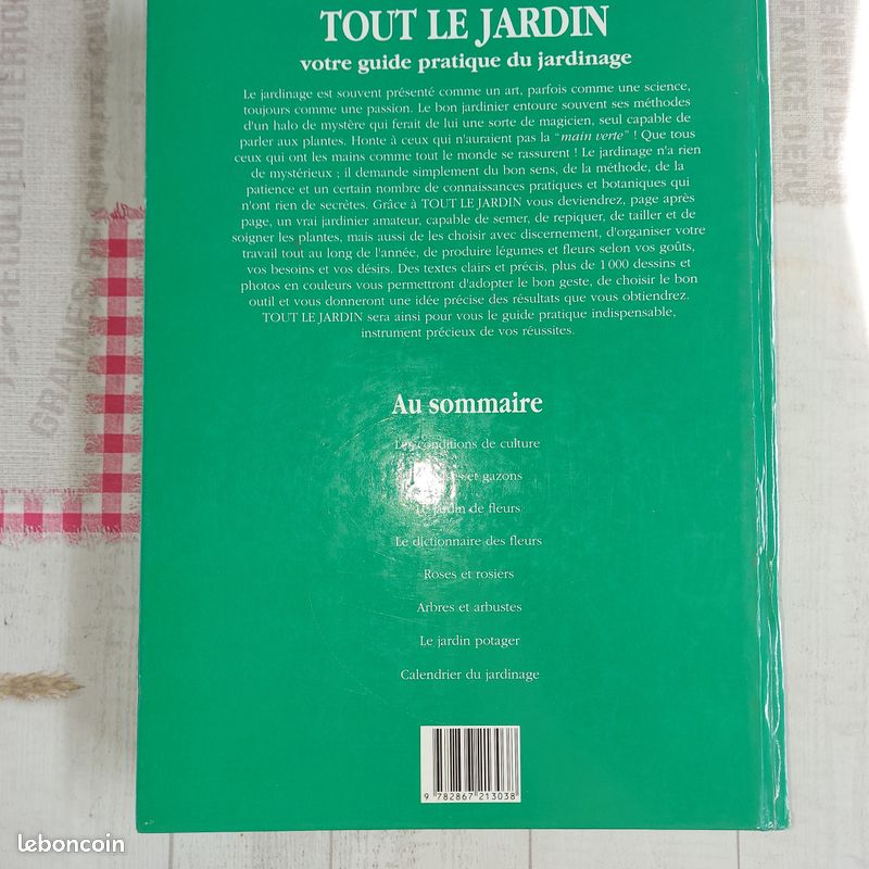 Livre Tout le jardin en 1000 photos 1992 (image 2)