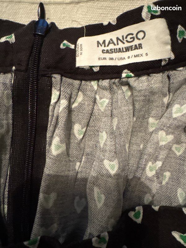 Mango jupe 38 + tishirt xs (image 2)