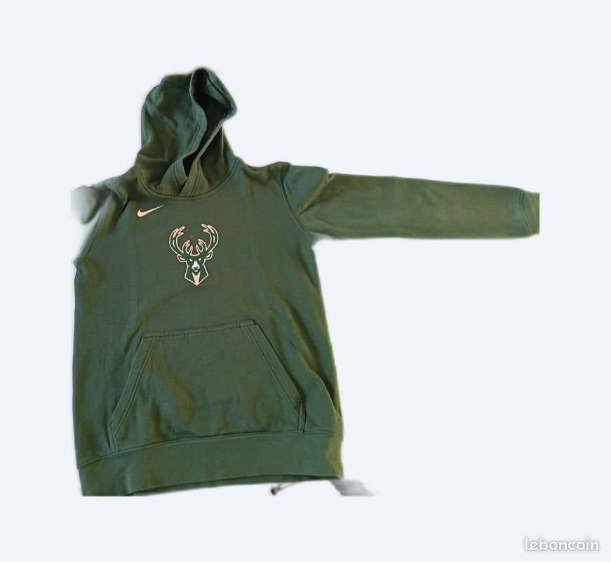Sweat à capuche Milwaukee bucks enfant (image 1)