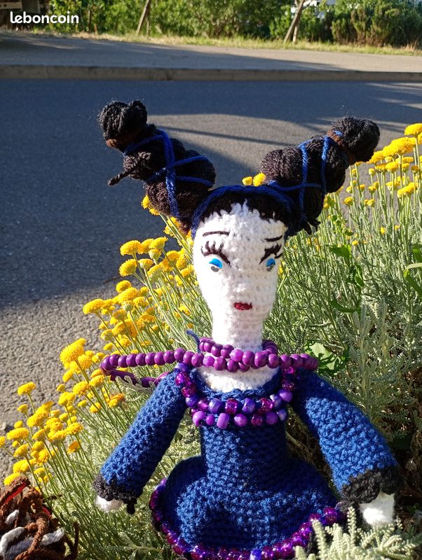 Poupée crochet exclusivement avec l'histoir AlenaSalich des poupées avec histoire (image 9)