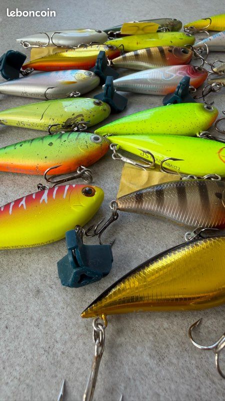 Gros Lot De Leurres Japonais En Boîte Meiho : DUO, Jackall, OSP, Deps Pour Brochet