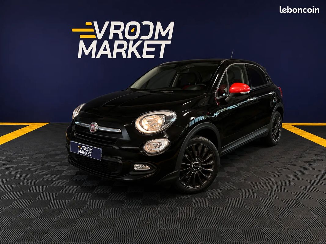 FIAT 500X 1.4 140ch POPSTAR - 2016 - 129 000 km - DISTRI OK - SUIVI COMPLET - 1ÈRE MAIN (image 1)