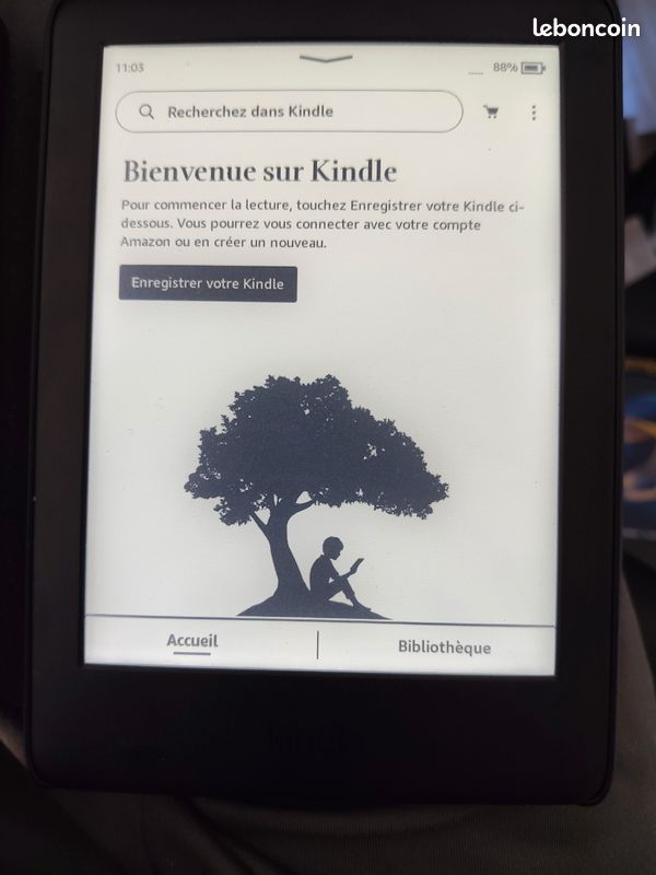 Amazon Kindle Paperwhite (10e génération) + Étui officiel gris – (image 4)