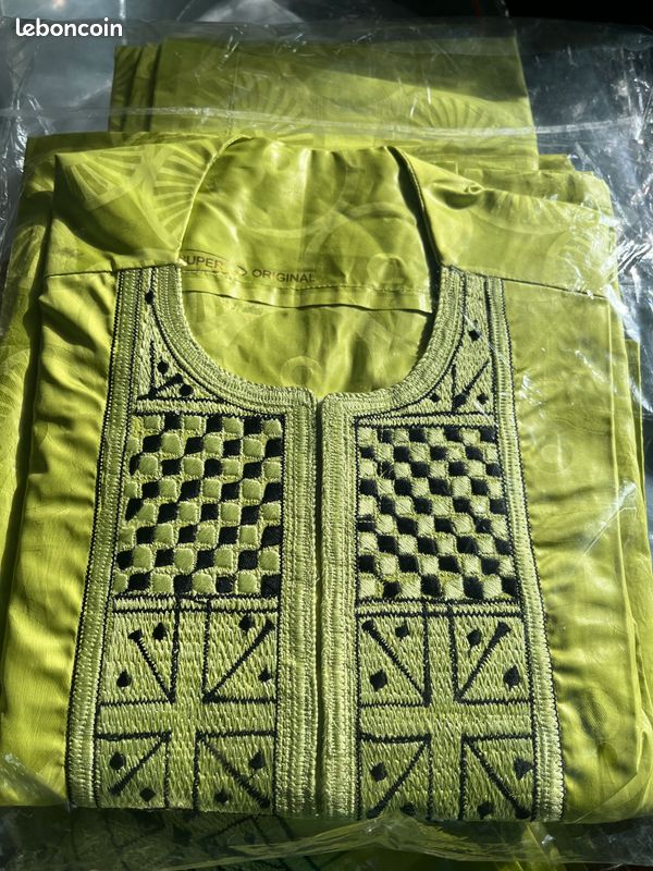 Vêtements homme deux pièces Bazin (image 3)