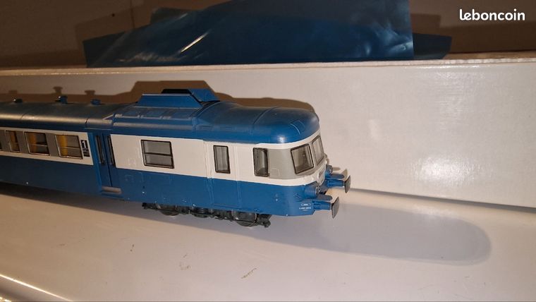 Autorail Roco X 2857 1/87 HO - Bleu-crème, Analogique, Neuf Roco 43077