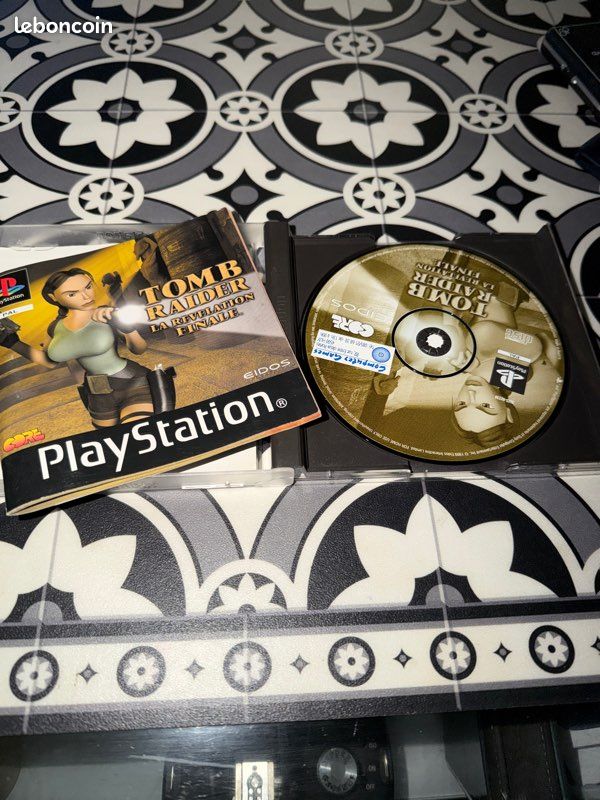 Tomb Raider révélation Sony Playsation PS1 Version FR Complet - #RETRO