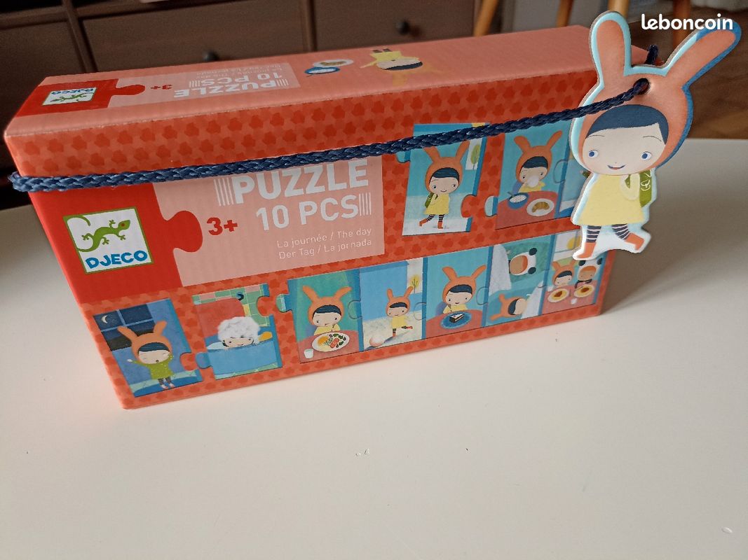 Puzzle Djeco - La journée (image 1)
